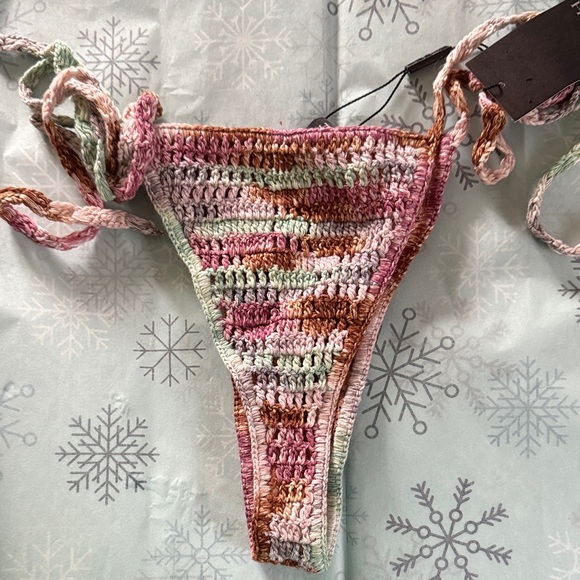 Indah Space Dye Crochet Bikini Bottom - Picture 6 of 8